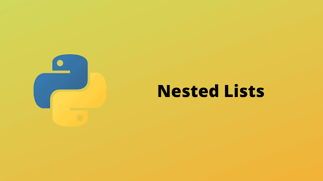 HackerRank Nested Lists problem solution in Python