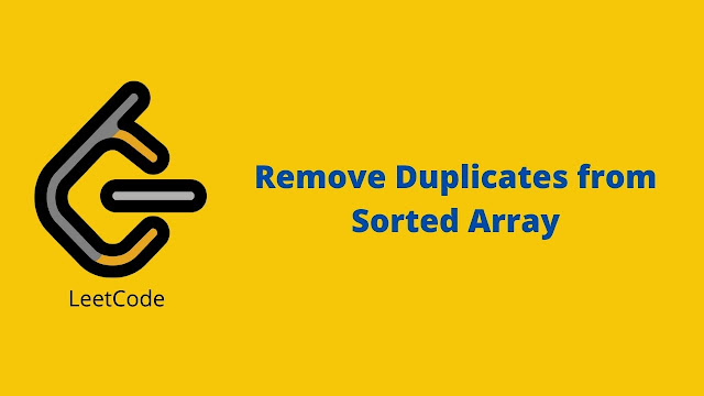 Leetcode Remove Duplicates from Sorted Array II problem solution