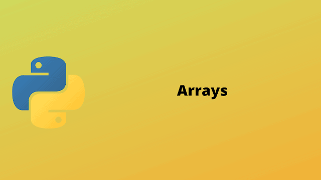 HackerRank Arrays solution in python