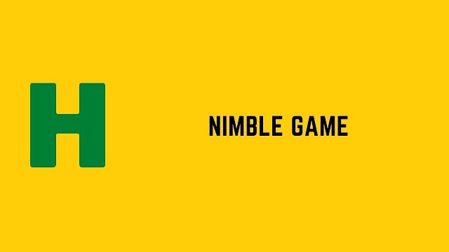 HackerRank Nimble Game problem solution