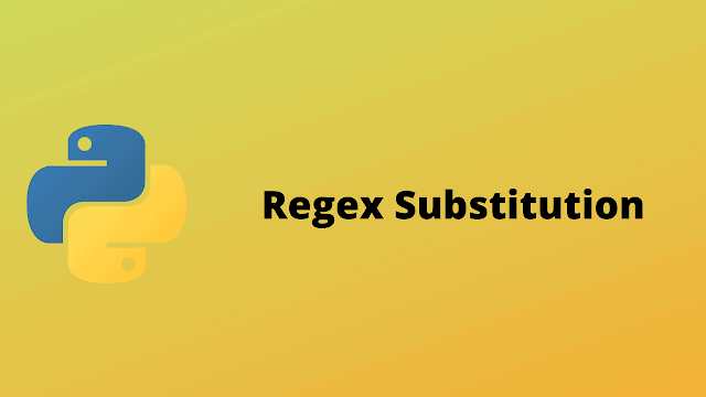 HackerRank Regex Substitution solution in python