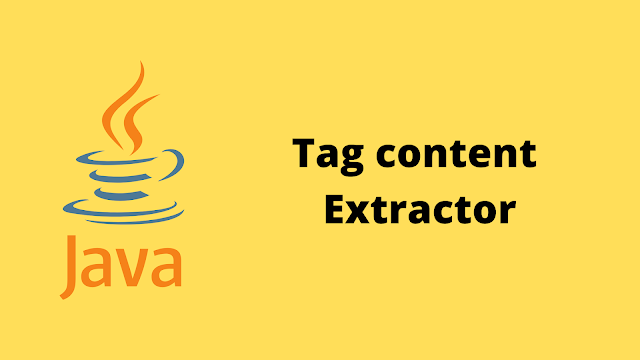 HackerRank Tag Content Extractor solution in java