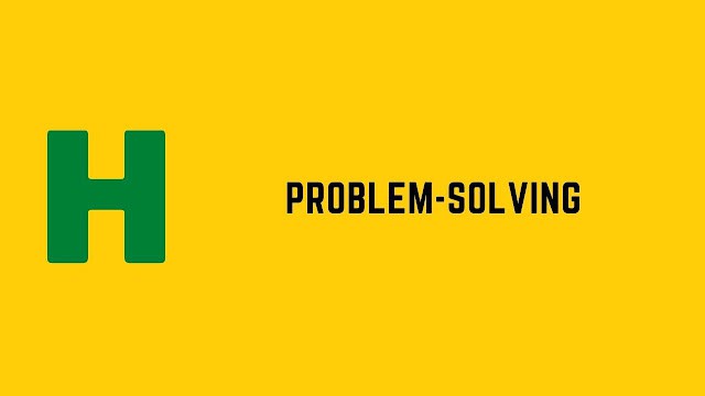 HackerRank Problem solving solution