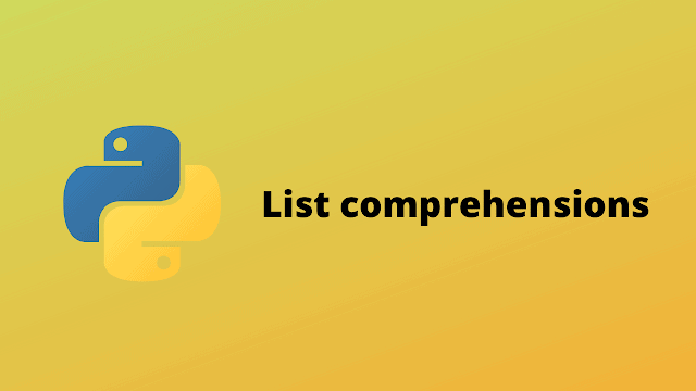 HackerRank List comprehensions solution in python