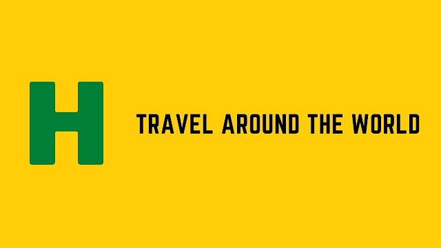 hackerrank travel around the world problem solution