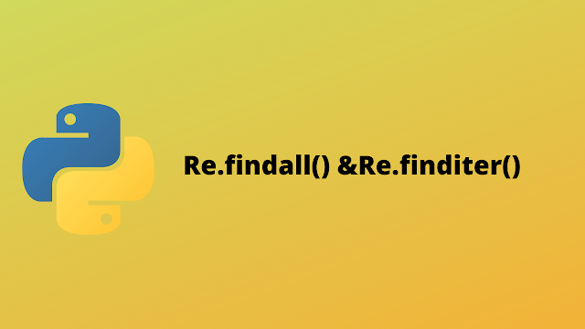 HackerRank Re.findall() & Re.finditer() solution in python