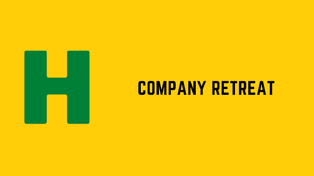 HackerRank Company Retreat problem solution