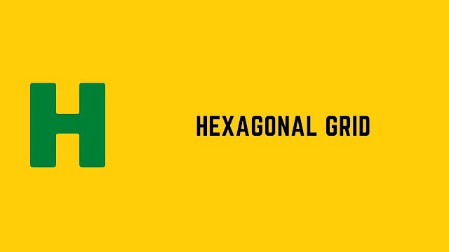 HackerRank Hexagonal Grid problem solution