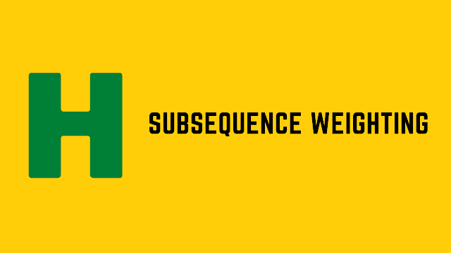 HackerRank Subsequence Weighting problem solution
