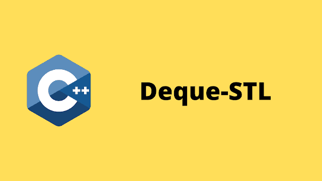 HackerRank Deque-STL solution in c++ programming
