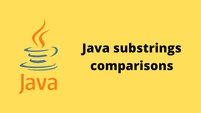 HackerRank Java Substring Comparisons problem solution