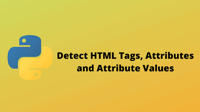 HackerRank Detect HTML Tags, Attributes and Attribute values solution in python