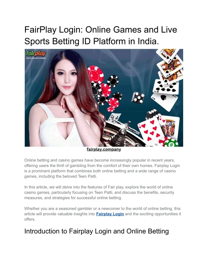 fairplay app