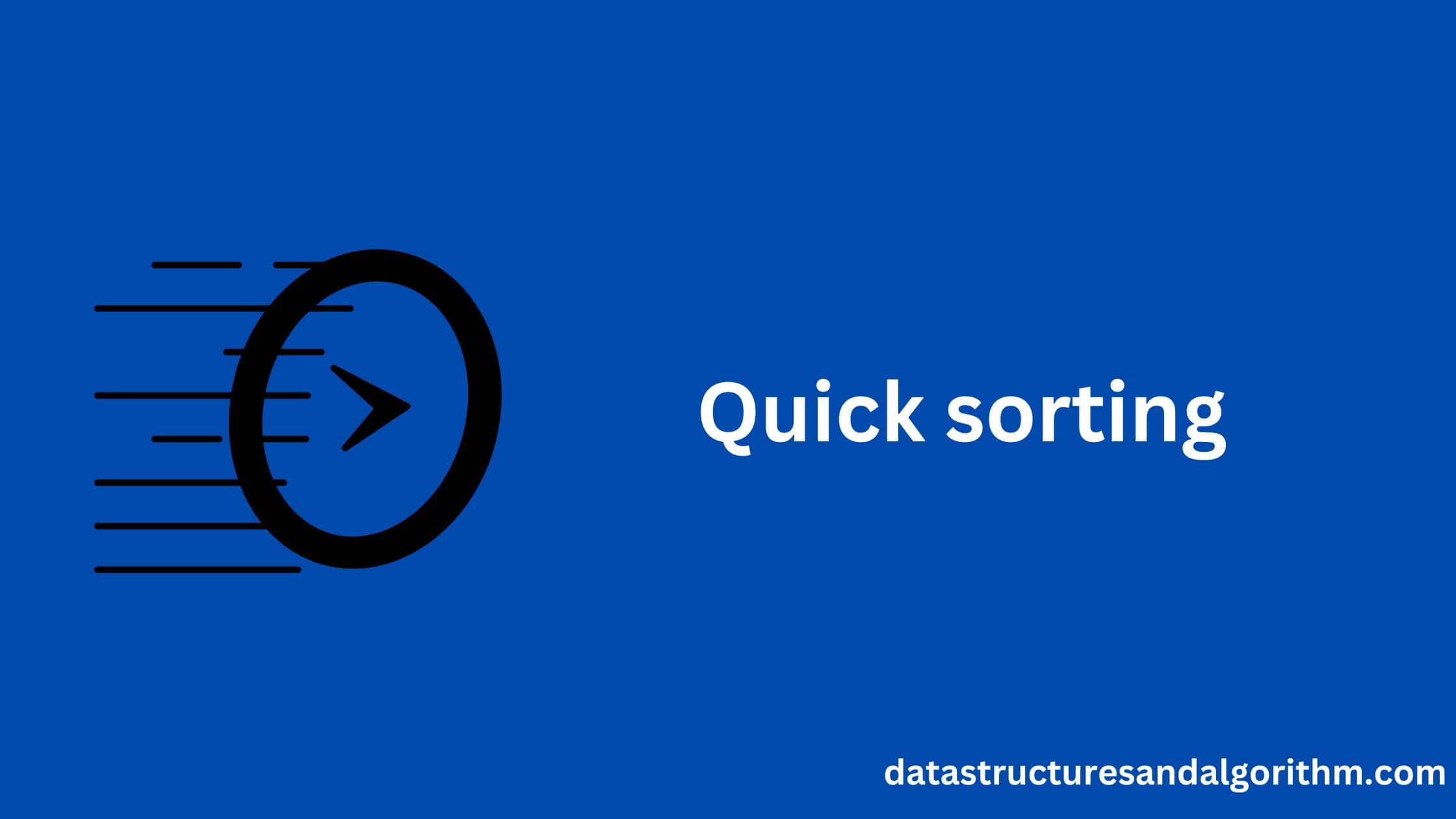 quick sorting recursive and non recursive