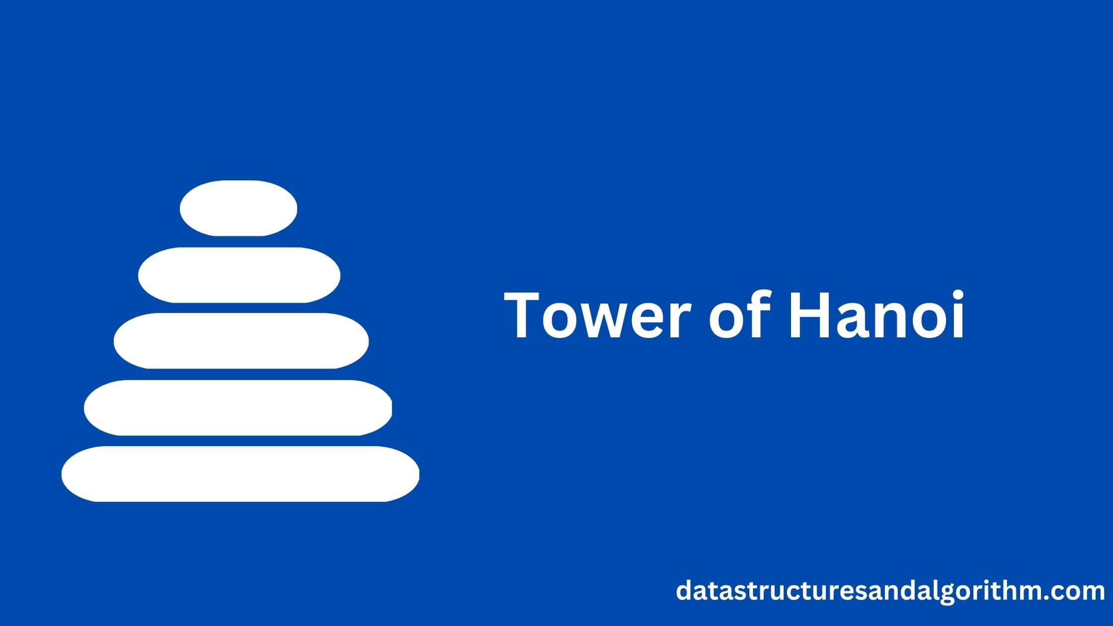 Tower of hanoi recursive and non recursive algorithm with program