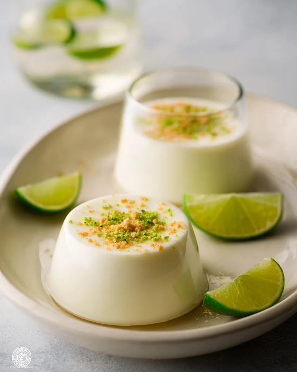 Key Lime Panna Cotta