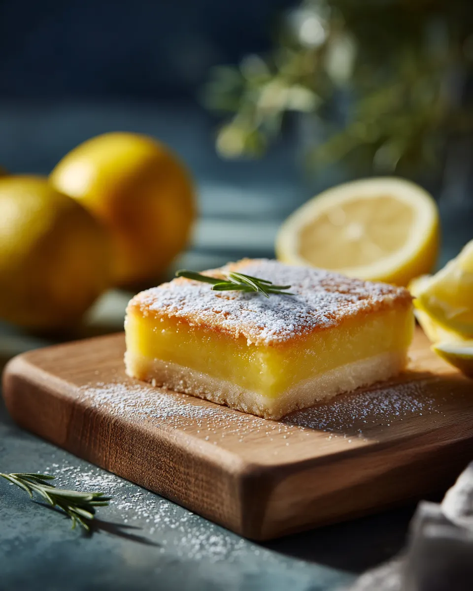 Meyer Lemon Bars
