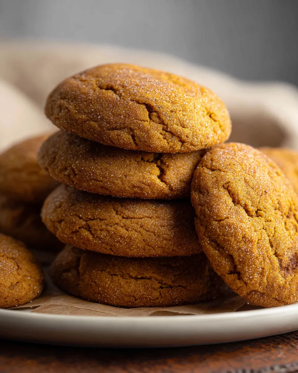 Chewy Pumpkin Cookies