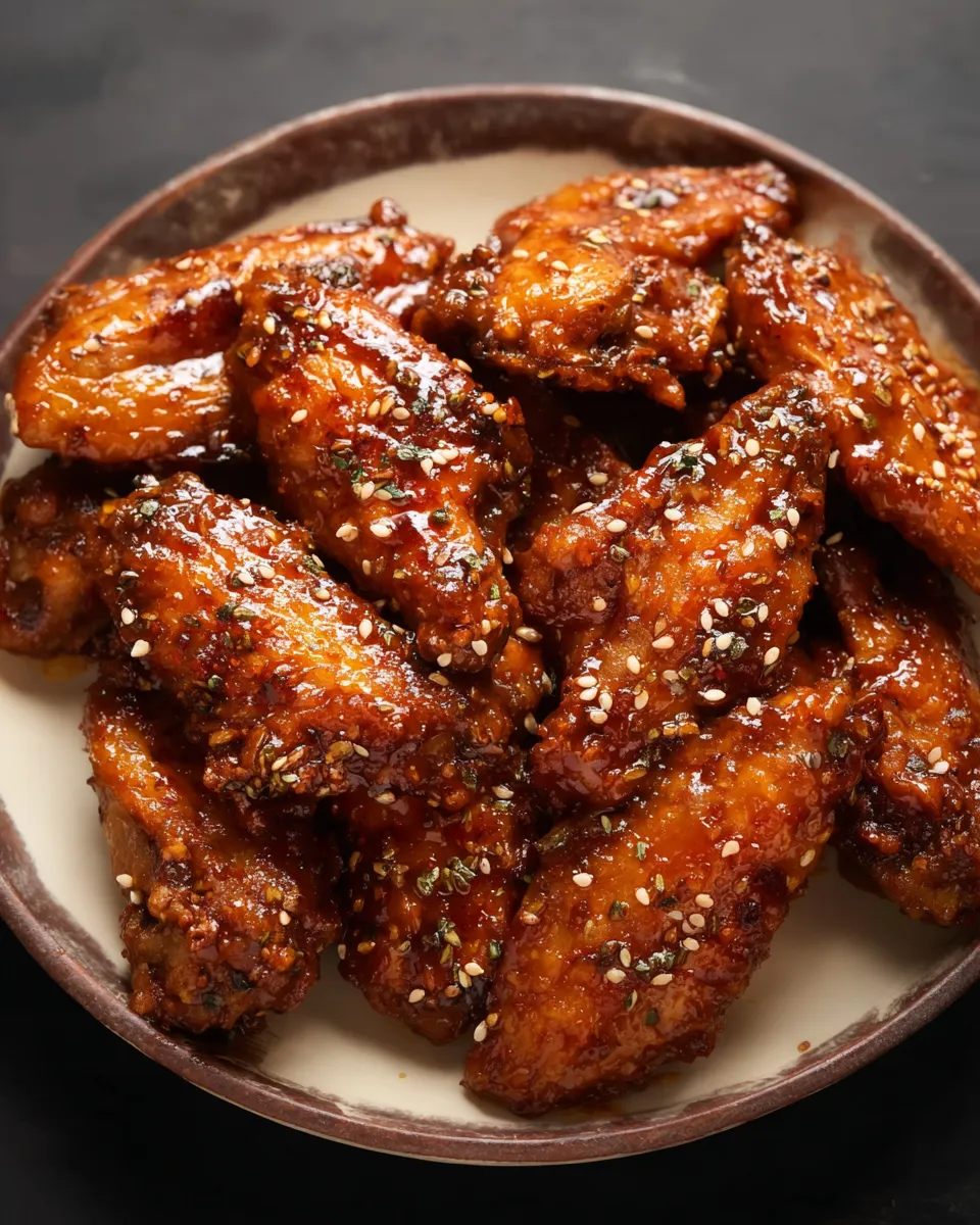 Honey Sriracha Wings