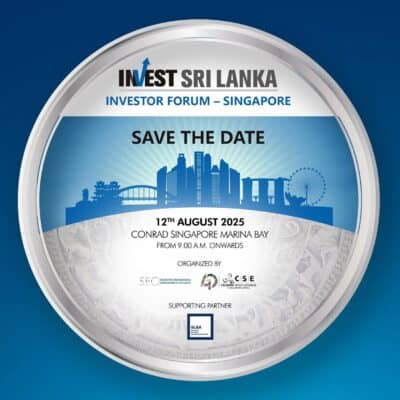 Sri Lanka Investor Forum in Singapore - www.howsrilanka.com