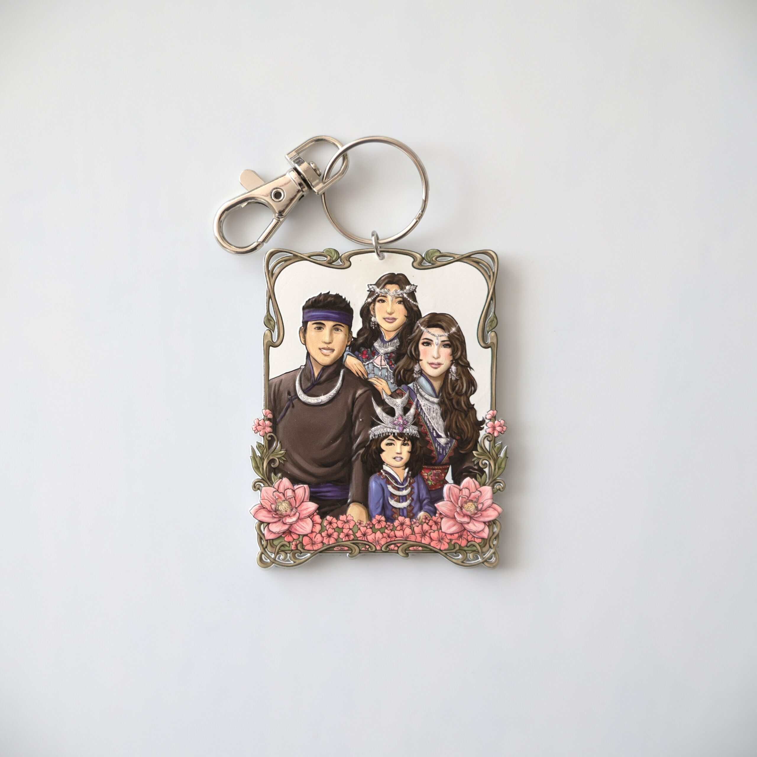 Custom Keychain (Texture Print)