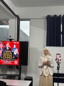 Diberi amanah sebagai speaker di Seminar Kaya Dengan Emas Dungun Terengganu