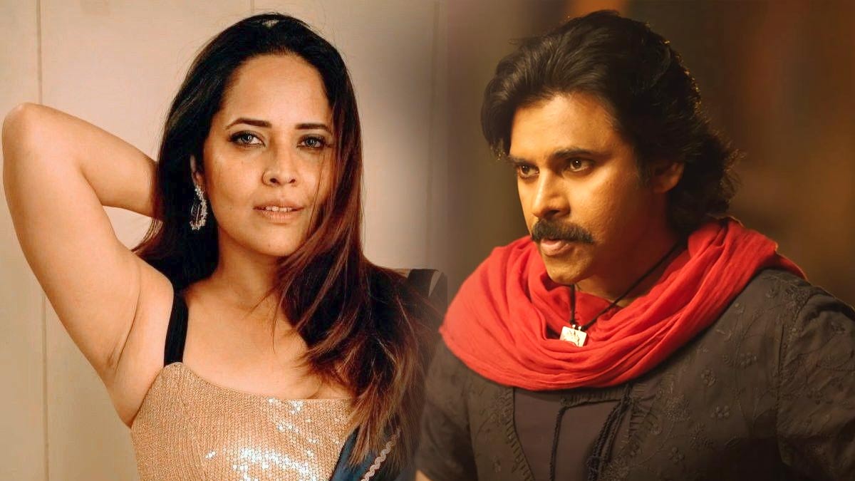 Anasuya excited about dancing with Pawan Kalyan