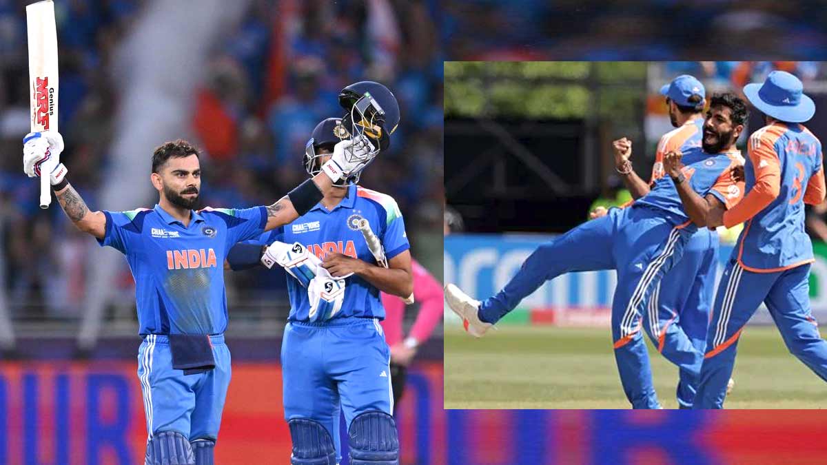 Champions Trophy 2025: India beats Pakistan