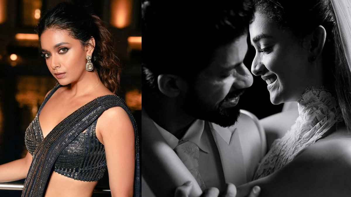 Keerthy Suresh is enjoying her marital life