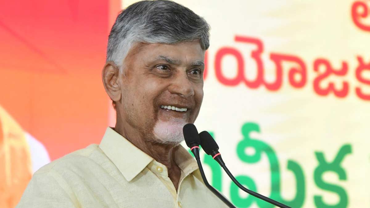 Chandrababu claims he introduced clean and green in India
