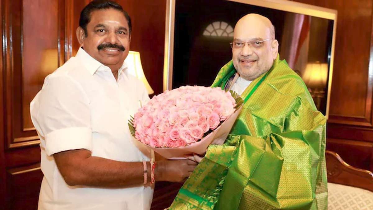 AIADMK-BJP reunion: EPS Meets Amit Shah