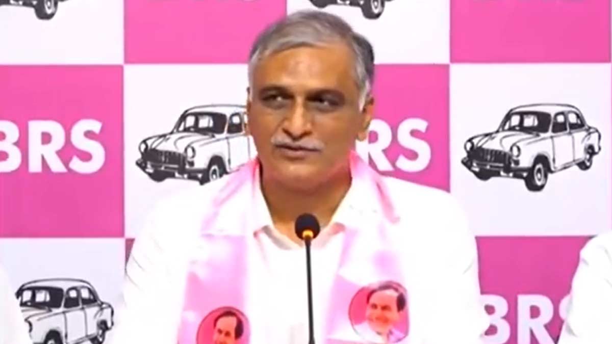 Harish Rao: I will not stop till Revanth Reddy steps down