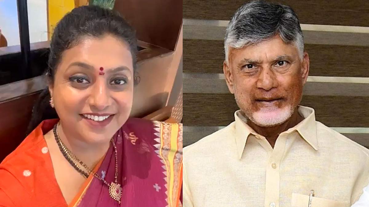 Roja criticizes Naidu for disrupting Lord Venkateswara’s rest