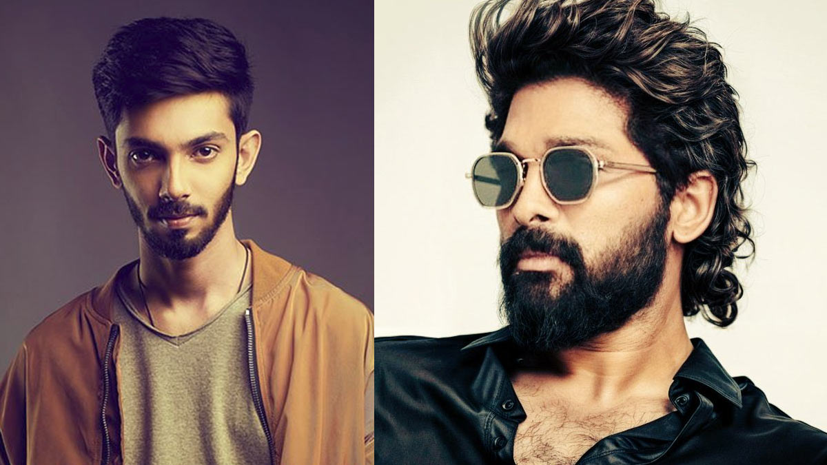 Allu Arjun gives Anirudh Ravichander a shock