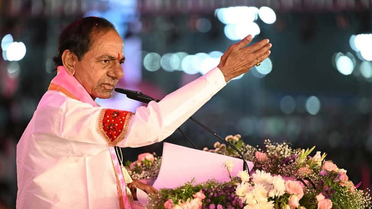 KCR’s fiery speech at BRS@25: Congress is No.1 villain for Telangana