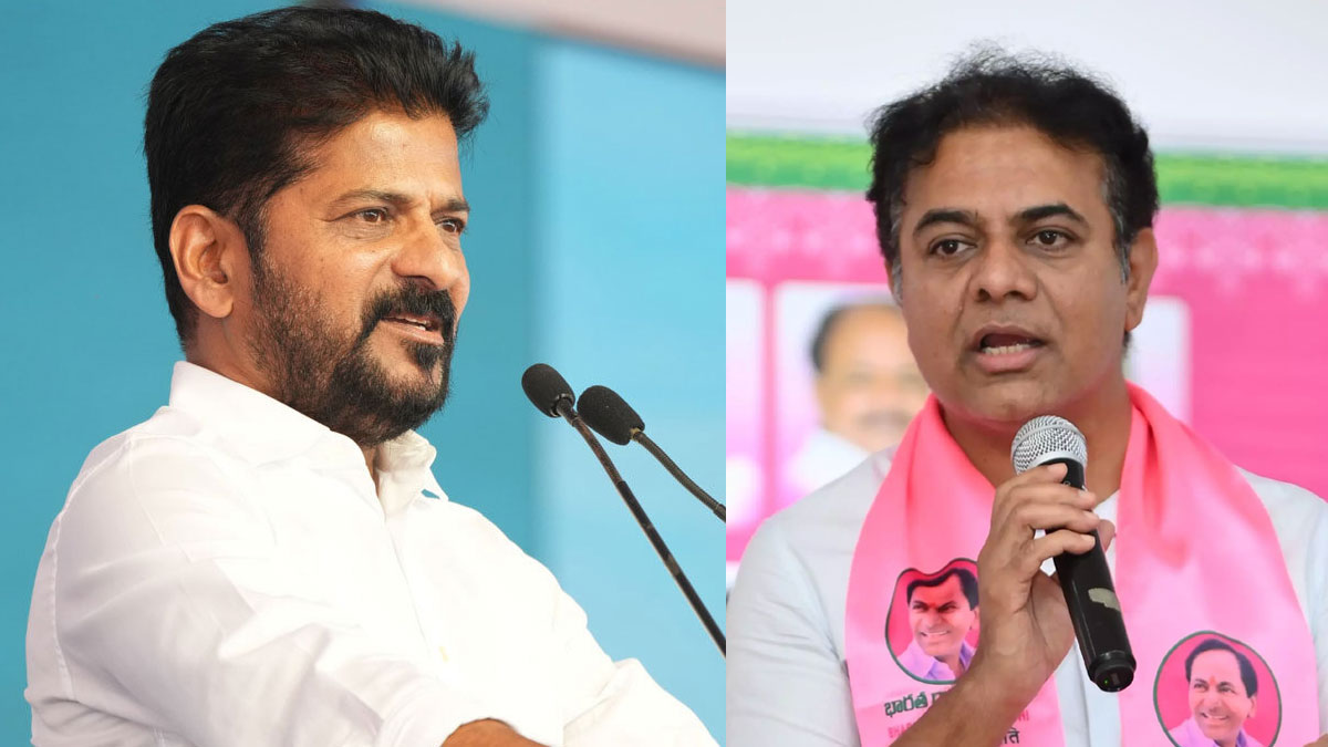 Revanth Reddy becomes silent as KTR alleges Rs 10,000 Crore scam