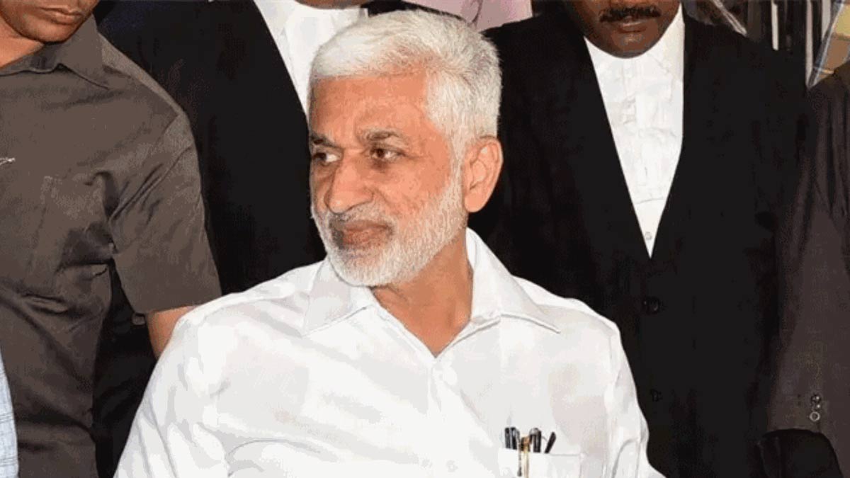 Vijayasai Reddy attends SIT probe in Andhra liquor scam