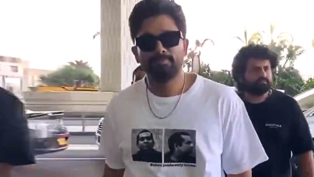Allu Arjun’s ‘Nellore Peddareddy Taluka’ T-Shirt sparks debate