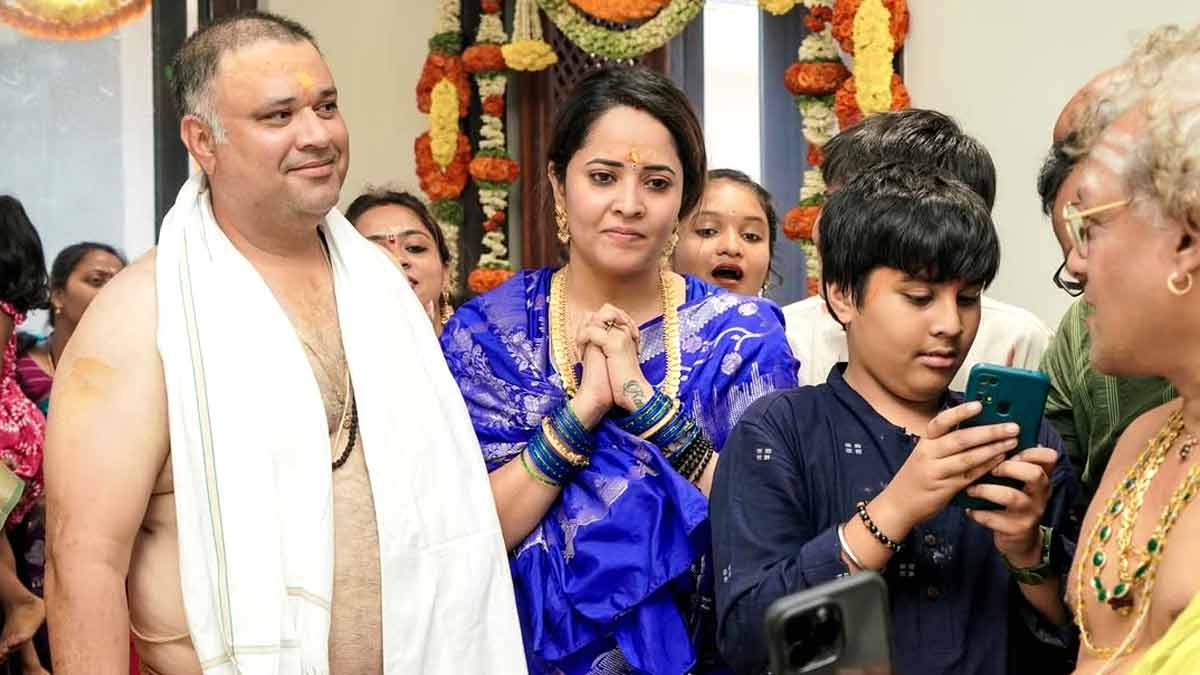 Anasuya Bharadwaj: Lord Hanuman stepped in my home