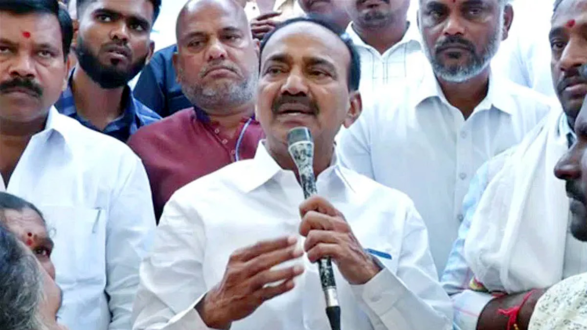 Etela Rajender: I’m not Afraid of Revanth Reddy’s notices