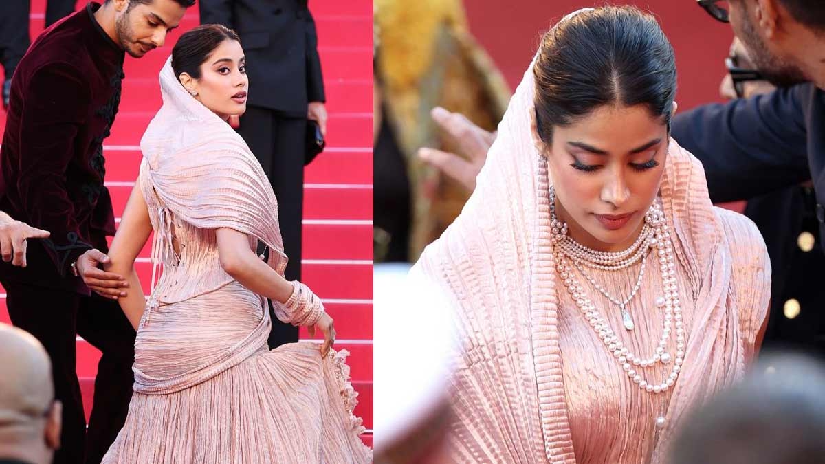 Janhvi Kapoor shines at Cannes 2025 debut