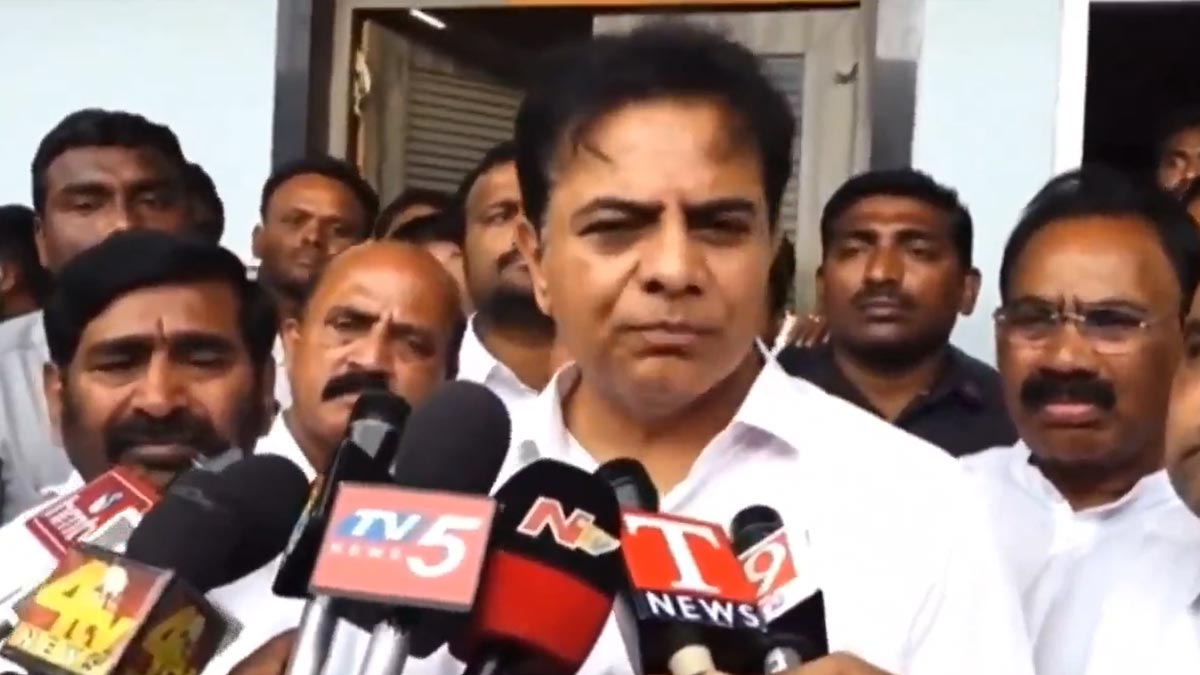 KTR: We are undeterred by Kaleshwaram enquiry notices