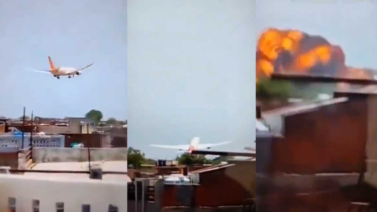 Air India flight crashes in Ahmedabad, 1 survivor reported