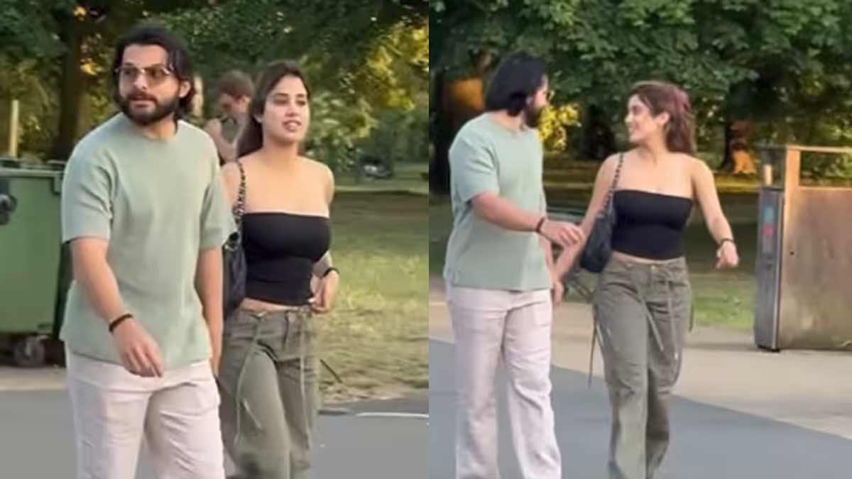 Janhvi Kapoor and Shikhar Pahariya’s romantic stroll goes viral