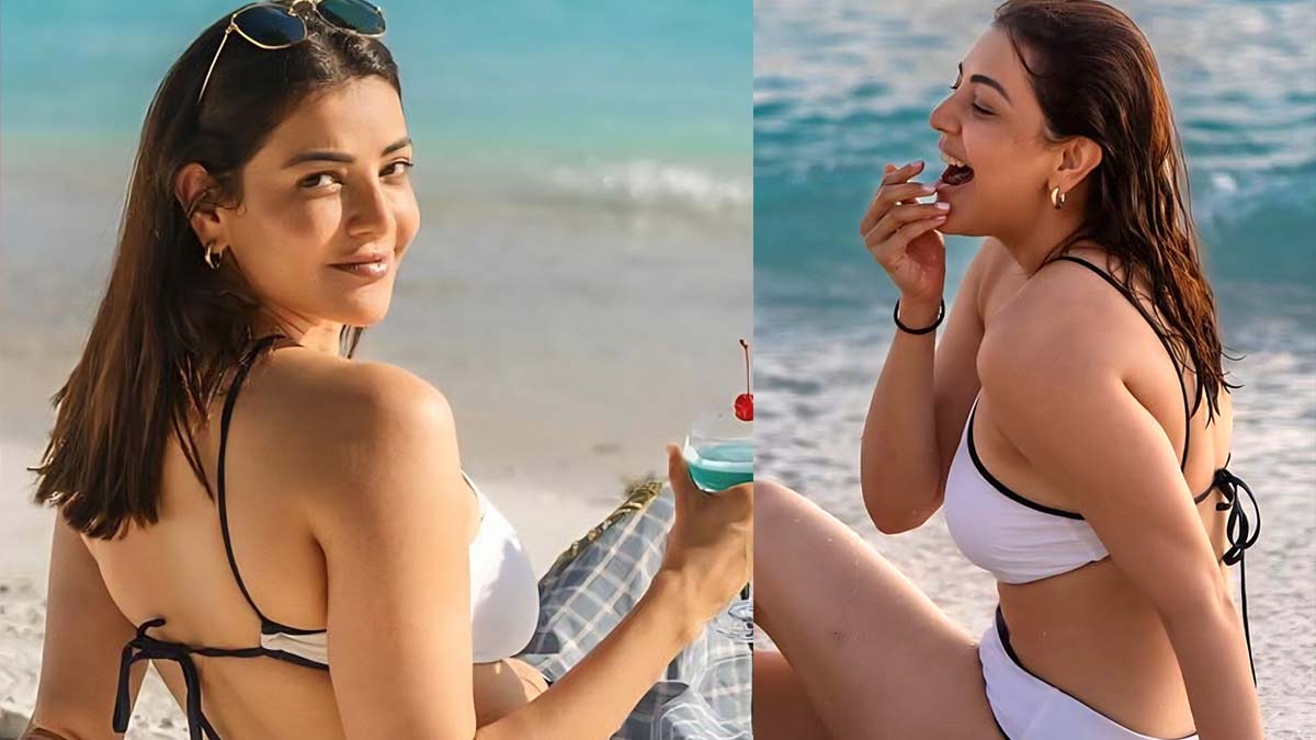 Kajal Aggarwal stuns fans with Bikini look at 40