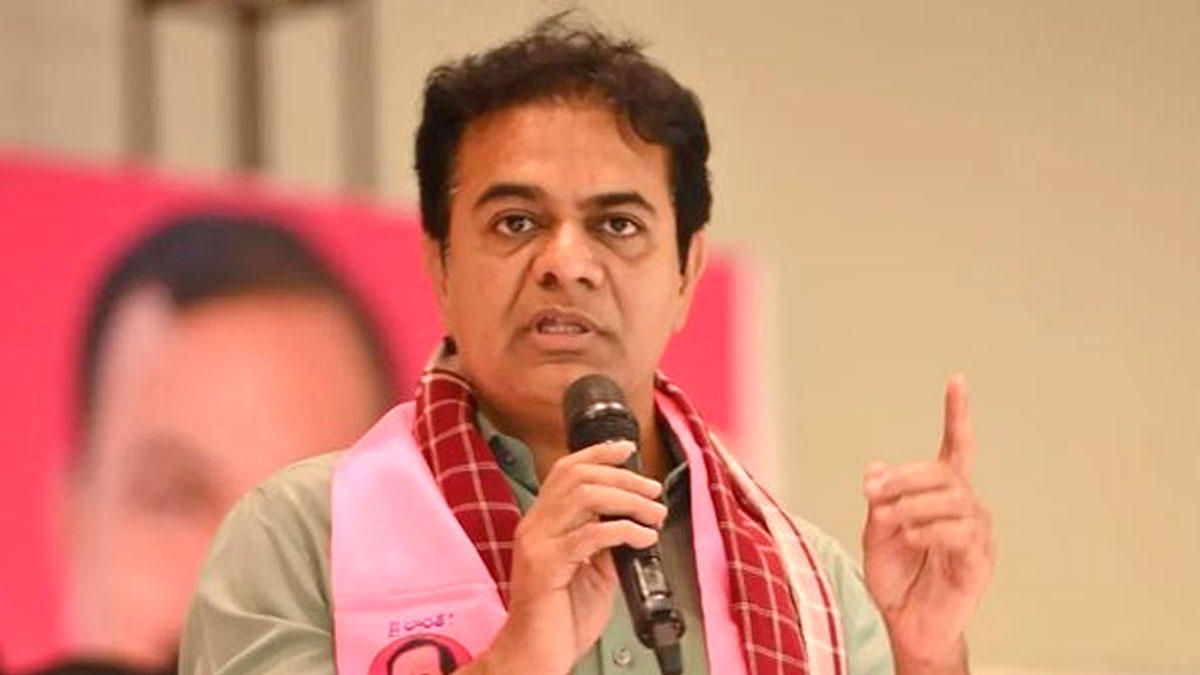 KTR slams Revanth Reddy Govt over Jurala Project mishap