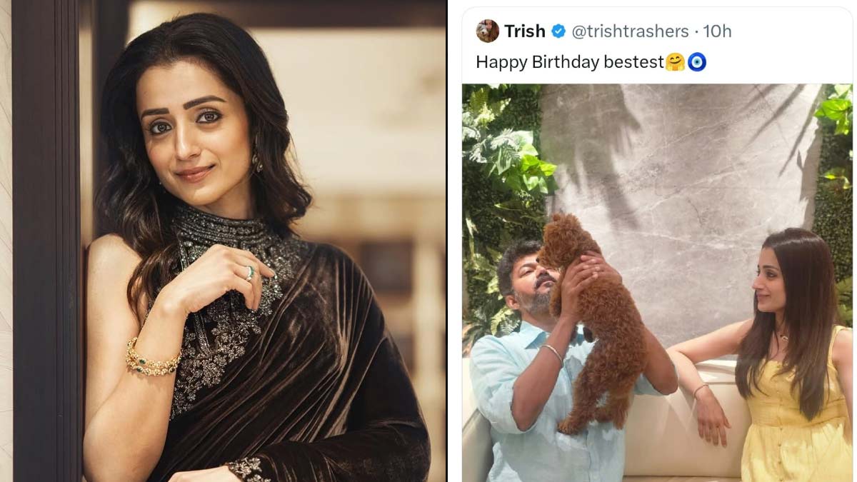 Trisha’s post for Vijay reignites relationship Buzz