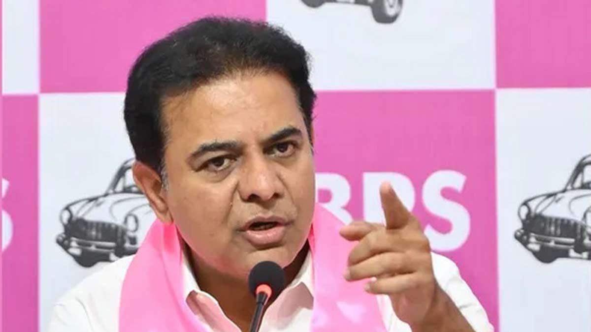 50 trips, Zero results: KTR Slams Revanth Reddy