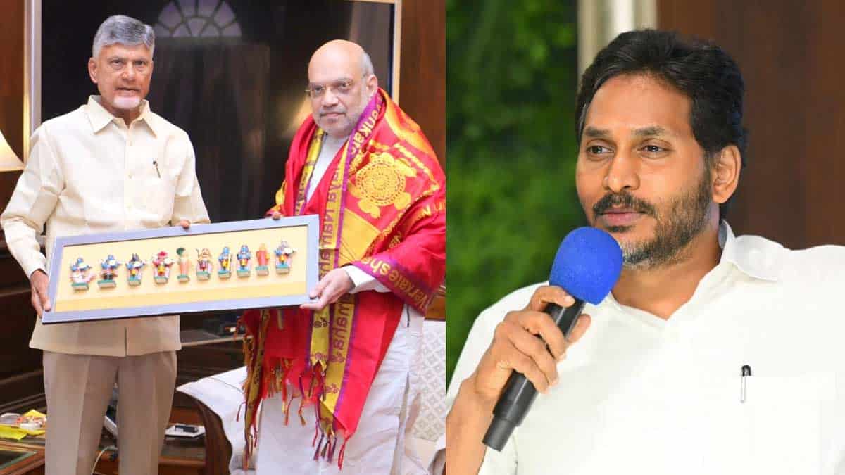 Naidu in Delhi and YS Jagan in Bengaluru: political drama continues