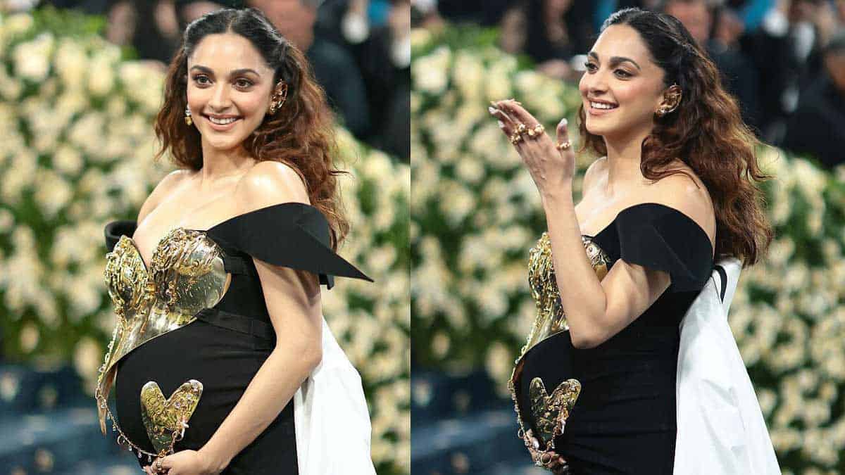 Kiara Advani flaunts baby bump at Met Gala 2025